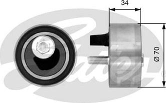 Gates T41063 - Tensioner Pulley, timing belt autospares.lv