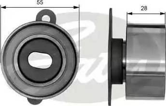 Gates T41019 - Tensioner Pulley, timing belt autospares.lv