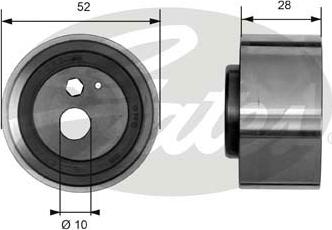 Gates T41032 - Tensioner Pulley, timing belt autospares.lv