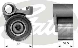 Gates T41078 - Tensioner Pulley, timing belt autospares.lv