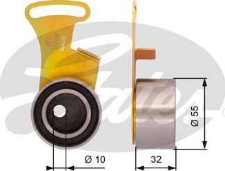 Gates T41169 - Tensioner Pulley, timing belt autospares.lv