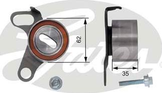 Gates T41181 - Tensioner Pulley, timing belt autospares.lv