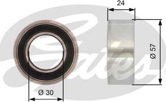 Gates T41121 - Tensioner Pulley, timing belt autospares.lv