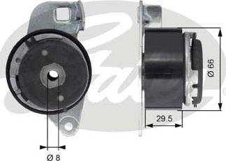 Gates T43045 - Tensioner Pulley, timing belt autospares.lv