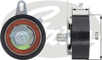 Gates T43036 - Tensioner Pulley, timing belt autospares.lv