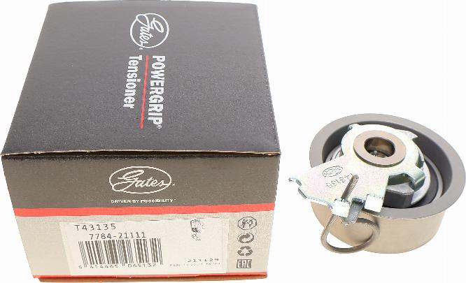 Gates T43135 - Tensioner Pulley, timing belt autospares.lv