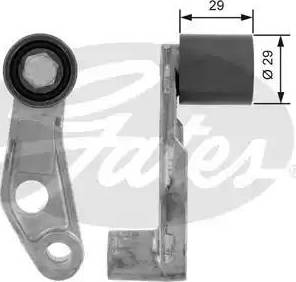 Gates T42049 - Deflection / Guide Pulley, timing belt autospares.lv