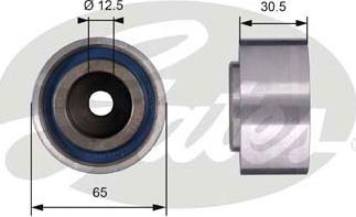 Gates T42061 - Deflection / Guide Pulley, timing belt autospares.lv