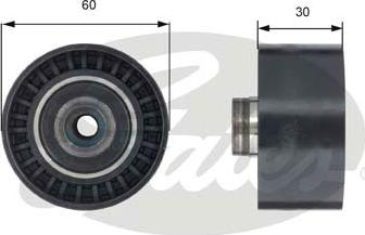 Gates T42191 - Deflection / Guide Pulley, timing belt autospares.lv