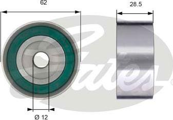 Gates T42192 - Deflection / Guide Pulley, timing belt autospares.lv