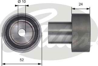 Gates T42104 - Deflection / Guide Pulley, timing belt autospares.lv