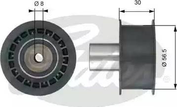 Gates T42189 - Deflection / Guide Pulley, timing belt autospares.lv