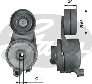 Gates T39294 - Belt Tensioner, v-ribbed belt autospares.lv