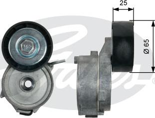 Gates T39211 - Belt Tensioner, v-ribbed belt autospares.lv