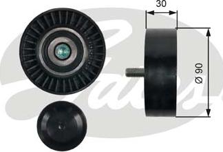 Gates T36479 - Pulley, v-ribbed belt autospares.lv