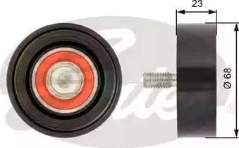 Gates T36041 - Pulley, v-ribbed belt autospares.lv