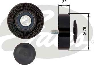 Gates T36389 - Pulley, v-ribbed belt autospares.lv