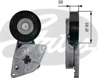 Gates T38491 - Belt Tensioner, v-ribbed belt autospares.lv