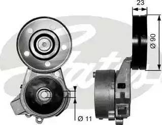 Gates T38470 - Belt Tensioner, v-ribbed belt autospares.lv