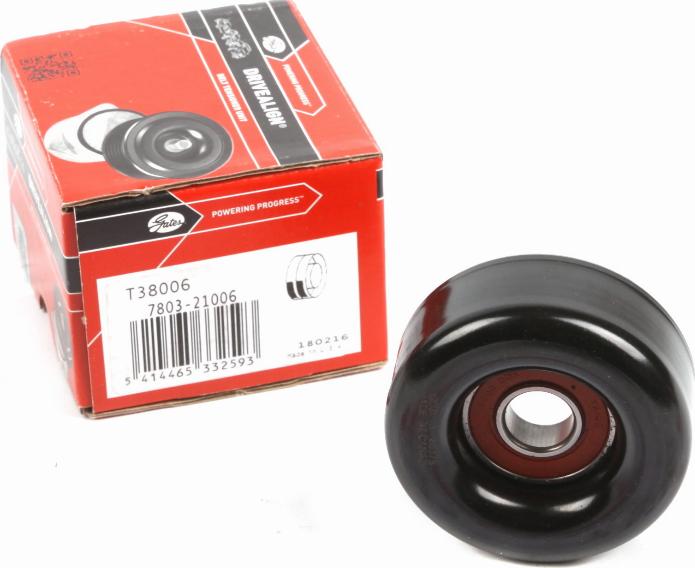 Gates T38006 - Pulley, v-ribbed belt autospares.lv