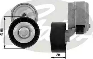 Gates T38363 - Pulley, v-ribbed belt autospares.lv