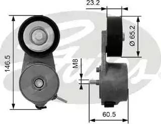 Gates T38370 - Pulley, v-ribbed belt autospares.lv