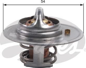 Gates TH03188G1 - Coolant thermostat / housing autospares.lv