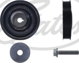 Gates TVD1195A - Belt Pulley, crankshaft autospares.lv