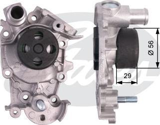 Gates WP0004 - Water Pump autospares.lv