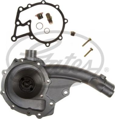 Gates WP0222 - Water Pump autospares.lv