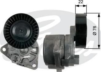 GATES-AU 39217 - Belt Tensioner, v-ribbed belt autospares.lv