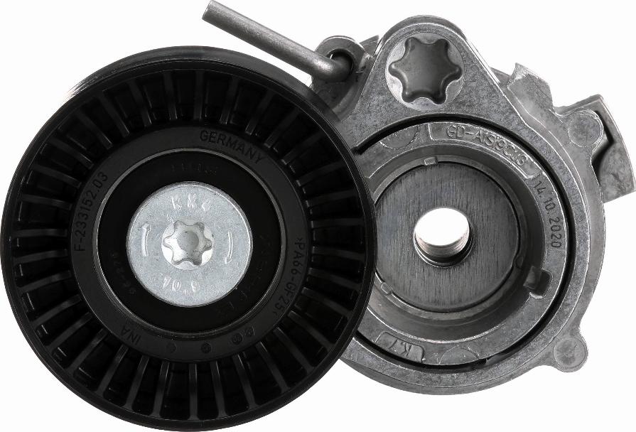 GATES-AU 38384 - Belt Tensioner, v-ribbed belt autospares.lv