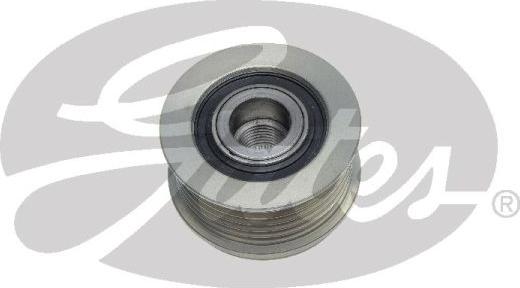 GATES-AU 37014P - Pulley, alternator, freewheel clutch autospares.lv