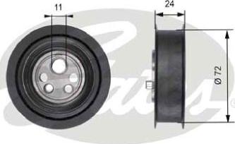 GATES-AU T41102 - Tensioner Pulley, timing belt autospares.lv