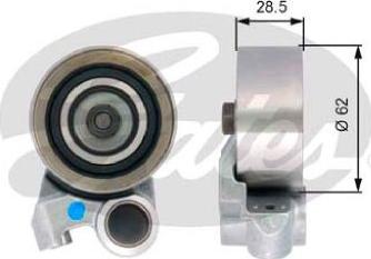 GATES-AU T41249 - Tensioner Pulley, timing belt autospares.lv