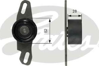 GATES-AU T41251 - Tensioner, timing belt autospares.lv