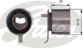 GATES-AU T41267 - Tensioner, timing belt autospares.lv