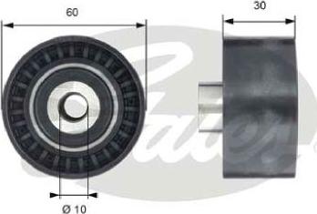 GATES-AU T42199 - Deflection / Guide Pulley, timing belt autospares.lv