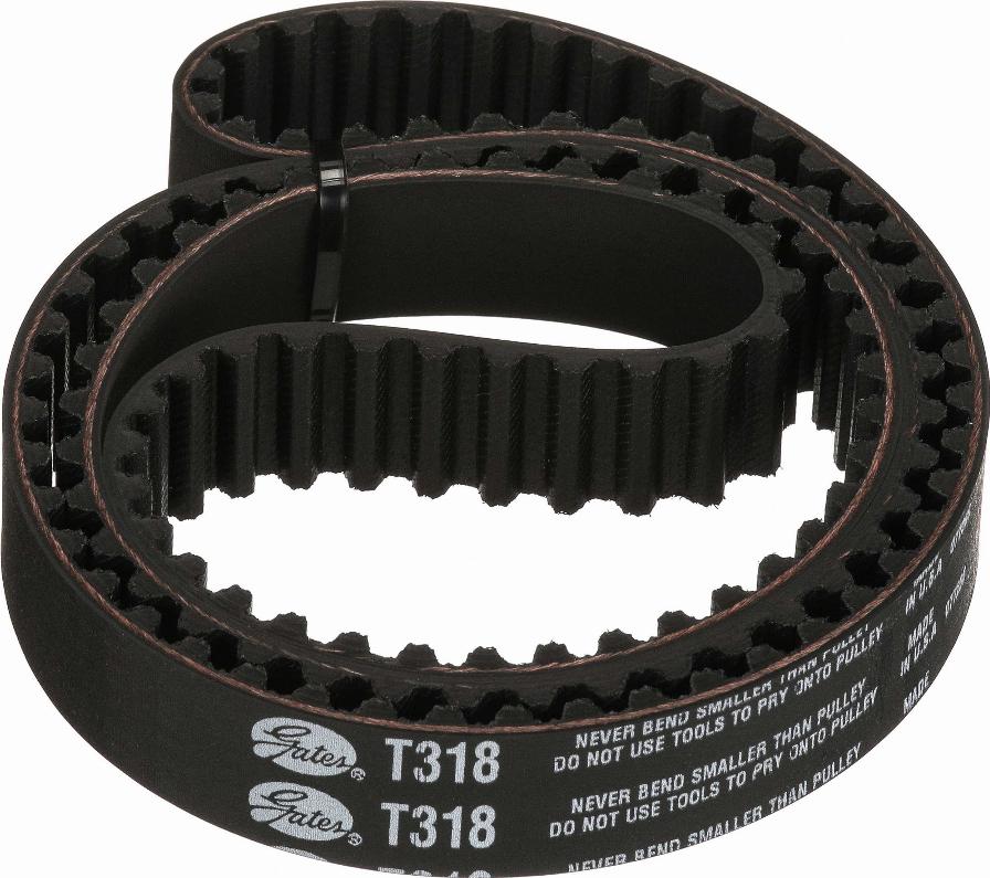 GATES-AU T318 - Timing Belt autospares.lv