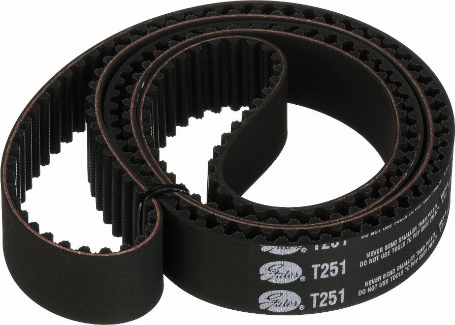 GATES-AU T251 - Timing Belt autospares.lv