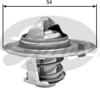 GATES-AU TH25982G1 - Coolant thermostat / housing autospares.lv