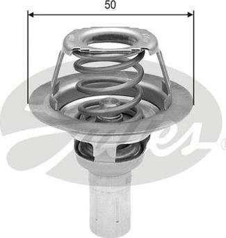 GATES-AU TH23491G1 - Coolant thermostat / housing autospares.lv