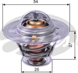 GATES-AU TH22779G1 - Coolant thermostat / housing autospares.lv