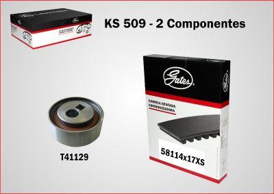 GATES-BR KS509 - Timing Belt Set autospares.lv