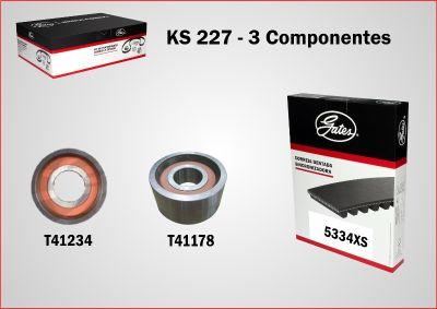 GATES-BR KS227 - Timing Belt Set autospares.lv