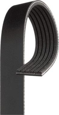 GATES-MX K060911A - V-Ribbed Belt autospares.lv