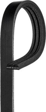 GATES-MX K030334RPM - V-Ribbed Belt autospares.lv