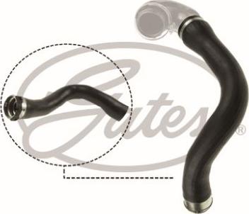 GATES-SEA 09-0164 - Charger Intake Air Hose autospares.lv