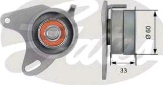 GATES-SEA T41050 - Tensioner Pulley, timing belt autospares.lv