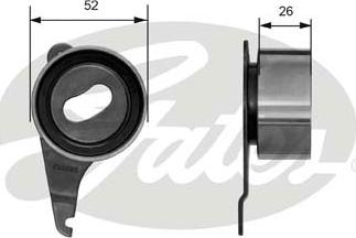 GATES-SEA T41035 - Tensioner Pulley, timing belt autospares.lv